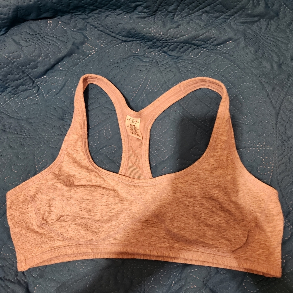Arizona Jean Company XL Light Gray Sports Bra With Lining.